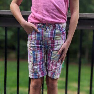 Star Ride 100% Cotton Girl's Bermuda Shorts